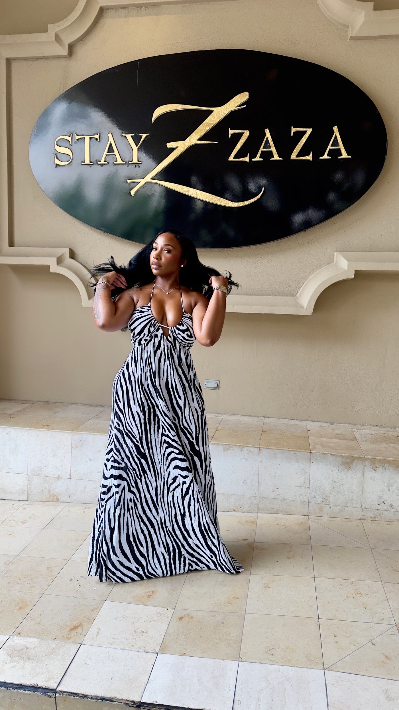 EXOTIC MAXI DRESS